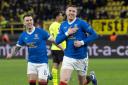 Rangers midfield pair Ryan Jack and John Lundstram following their 6-4 aggregate win over Borussia Dortmund.