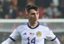 Billy Gilmour in action for Scotland