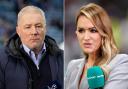 Ally McCoist and Laura Woods