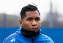 Alfredo Morelos during his time at Rangers