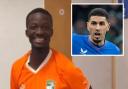 Mohamed Diomande was sent a word of warning by Rangers team-mate Leon Balogun
