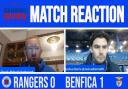 Rangers 0-1 Benfica: Full-time reaction as Europa League run ends