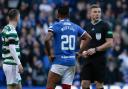 John Beaton officiates a game between Celtic and Rangers