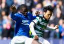 Mohamed Diomande in action against Celtic