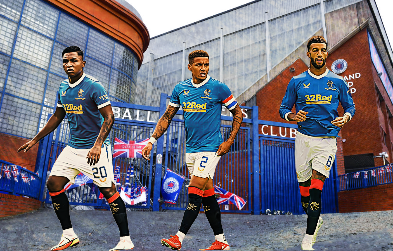 How does Connor Goldson, James Tavernier and Alfredo Morelos' form compare to last season?