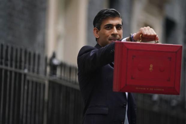 Rangers Review: Chancellor Rishi Sunak announced the Universal Credit taper rate change in the Budget (Victoria Jones/PA)