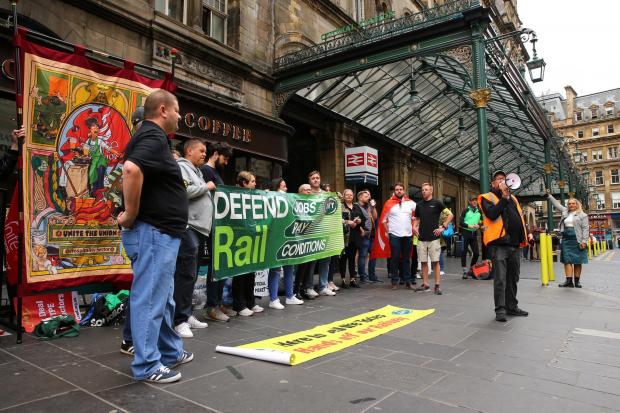 RMT railway workers in Glasgow say why they are taking strike action and dispel high wage myths