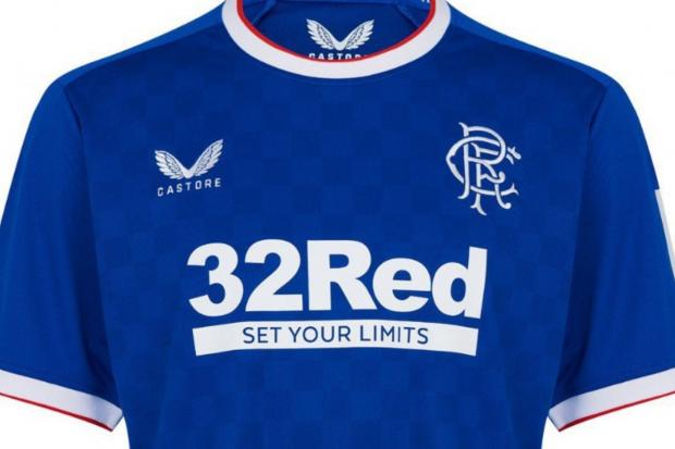 Rangers release new Castore home shirt with retro-inspired checkerboard print