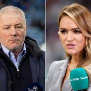 Ally McCoist and Laura Woods