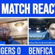 Rangers 0-1 Benfica: Full-time reaction as Europa League run ends