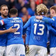 Rangers celebrate Dessers' second of the day