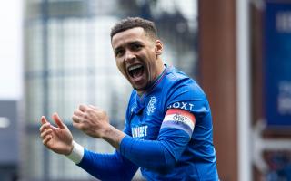 Tavernier hit his 131st career goal at Ibrox yesterday